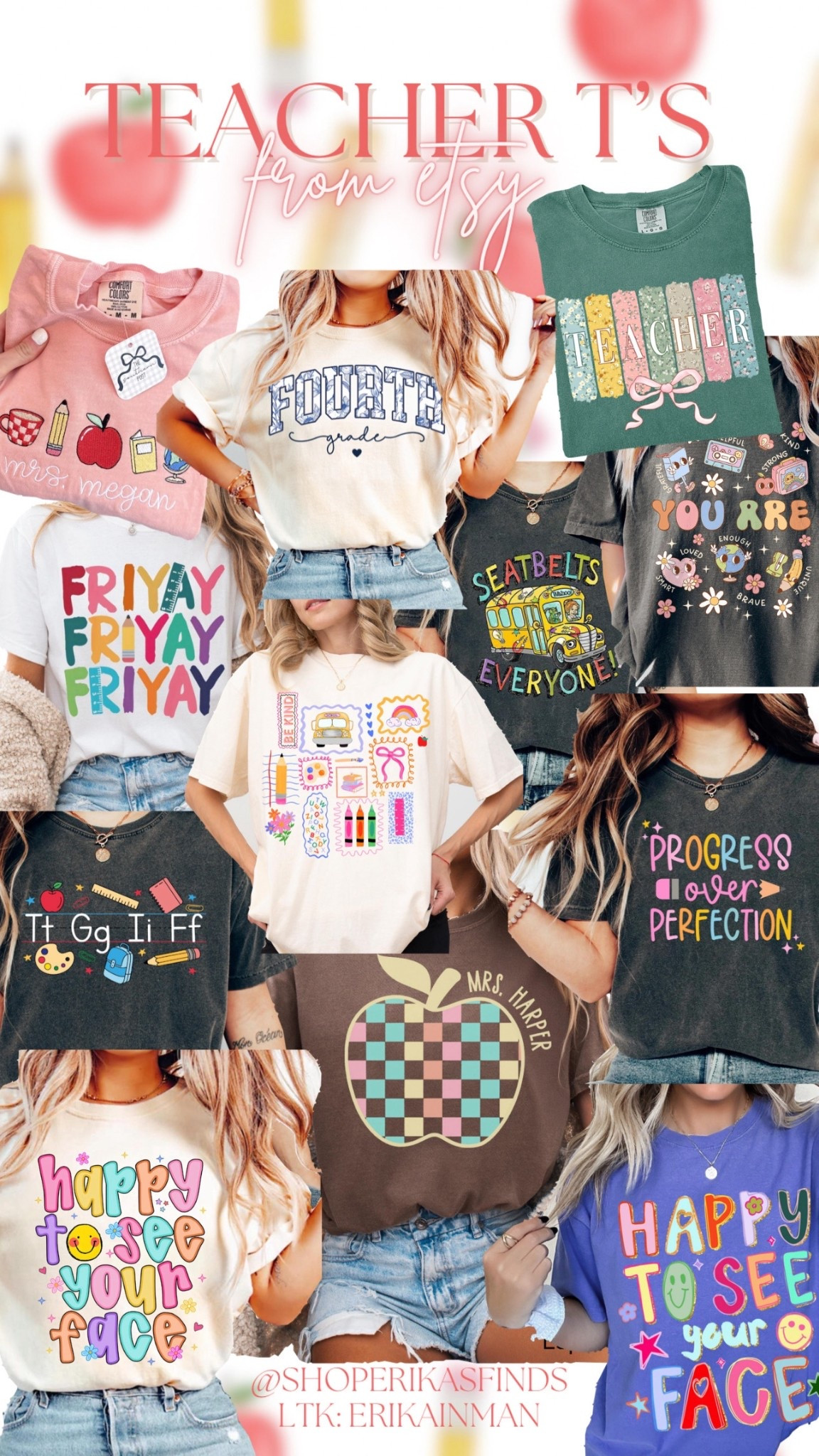 Teacher graphic ts from Etsy 🍎✨

#LTKSaleAlert #LTKStyleTip