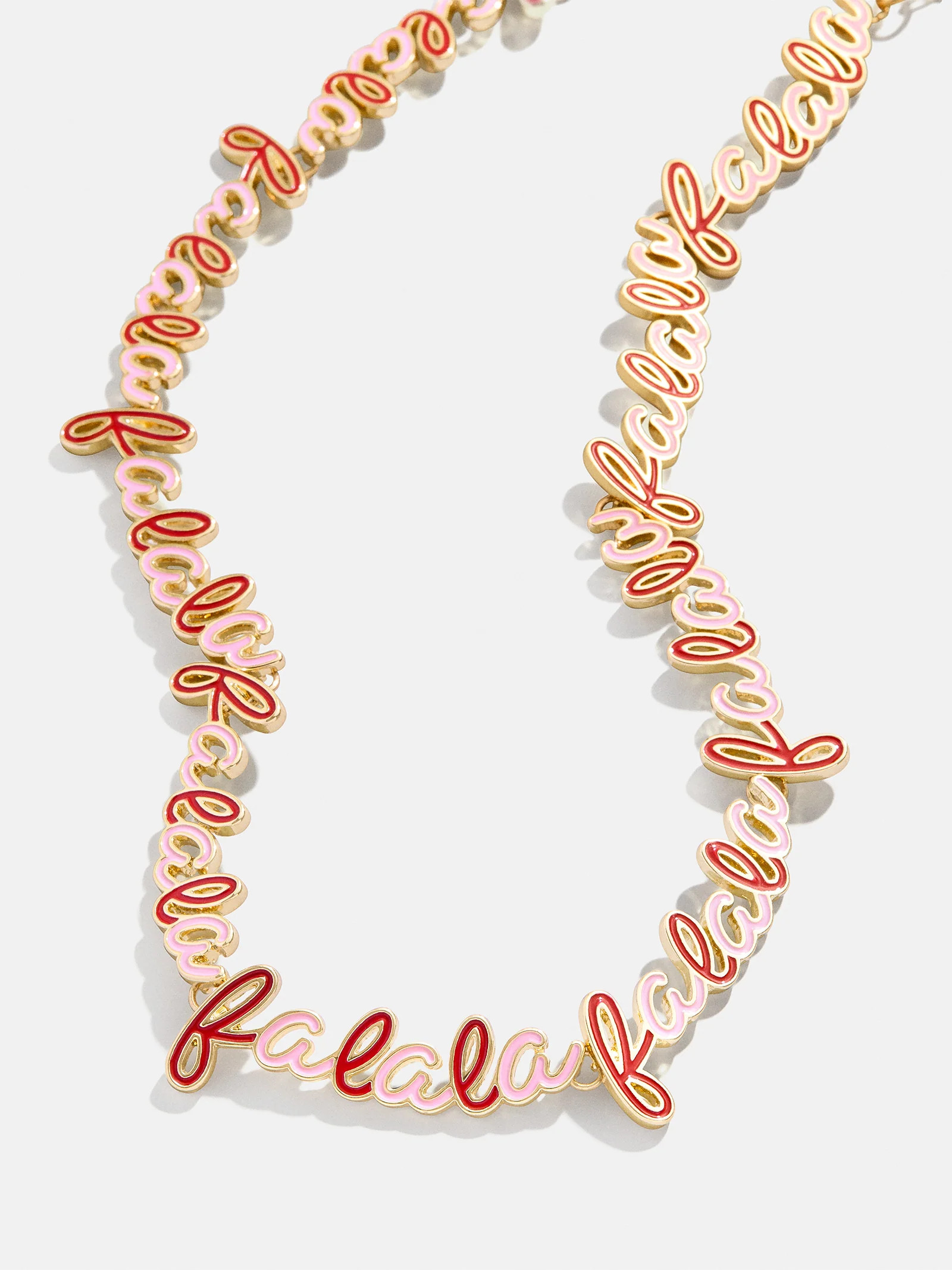 Fa La La Necklace - Pink/Red | BaubleBar (US)
