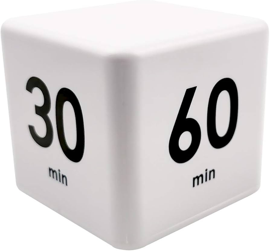 Kitchen Cube Timer, Kids Timer for ADHD Productivity Workout Flip Classroom for StudyTime Countdo... | Amazon (US)
