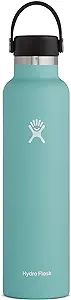 Hydro Flask Water Bottle - Stainless Steel, Reusable, Vacuum Insulated with Standard Mouth Flex L... | Amazon (US)