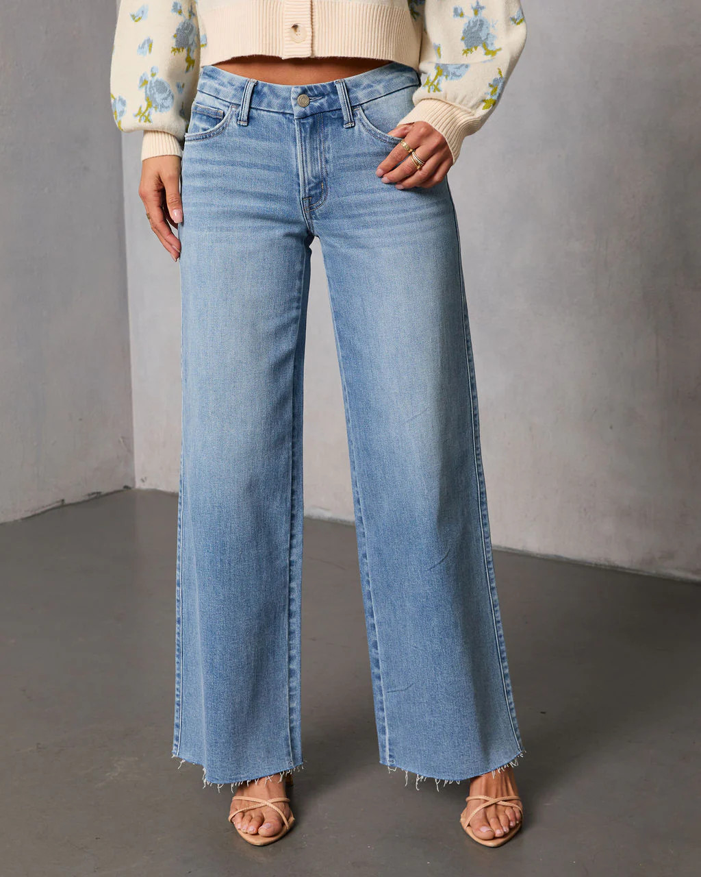 Feldah Stretch Straight Leg Jeans | VICI