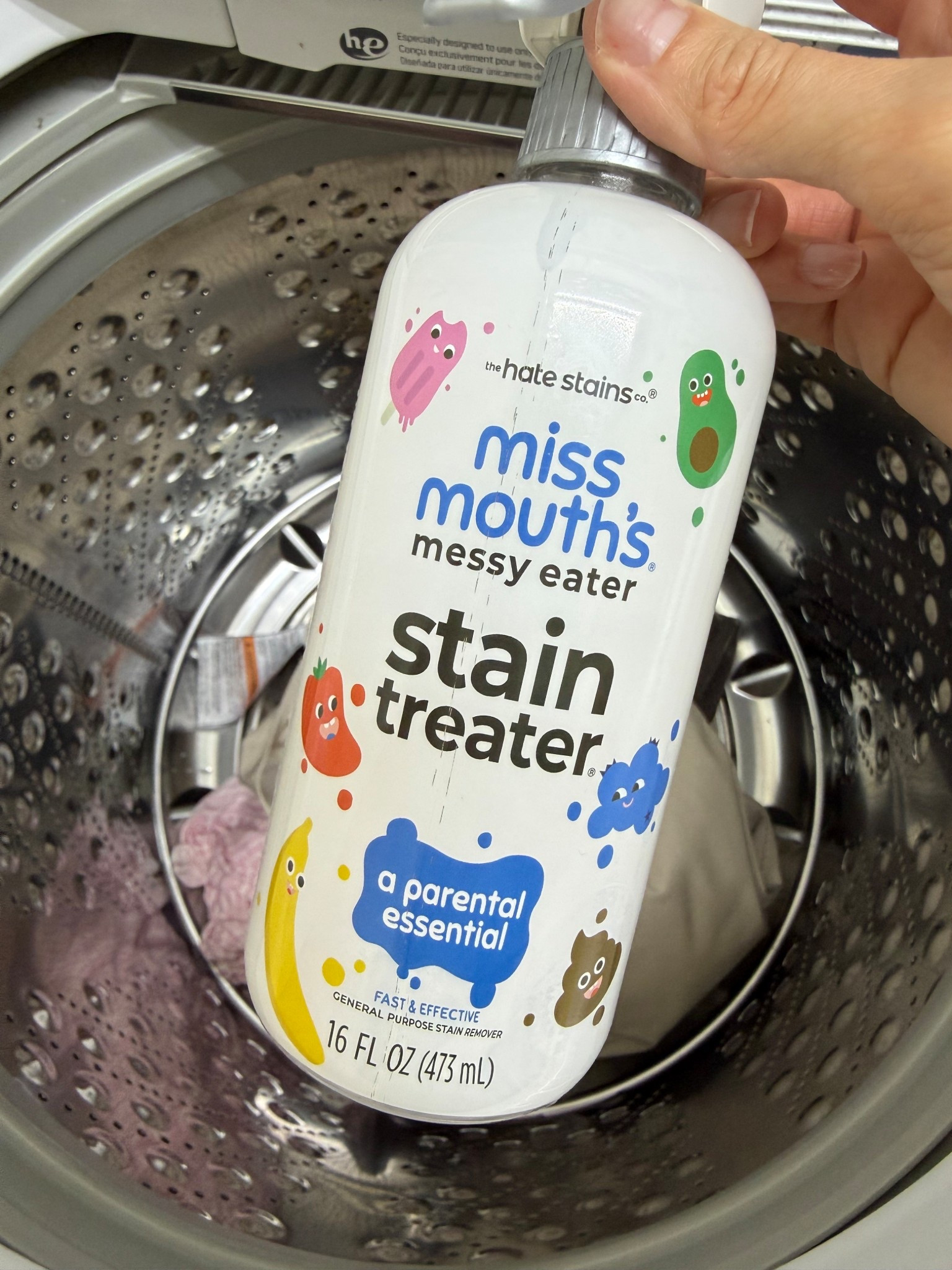 The only stain remover that ALWAYS works 🙌🏼 works on every single blowout, food/puke stain, you name it 🙌🏼 

#LTKmomlife #LTKKids #LTKBaby