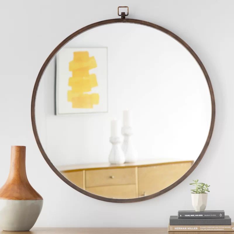 Minerva Modern & Contemporary Beveled Accent Mirror | Wayfair North America