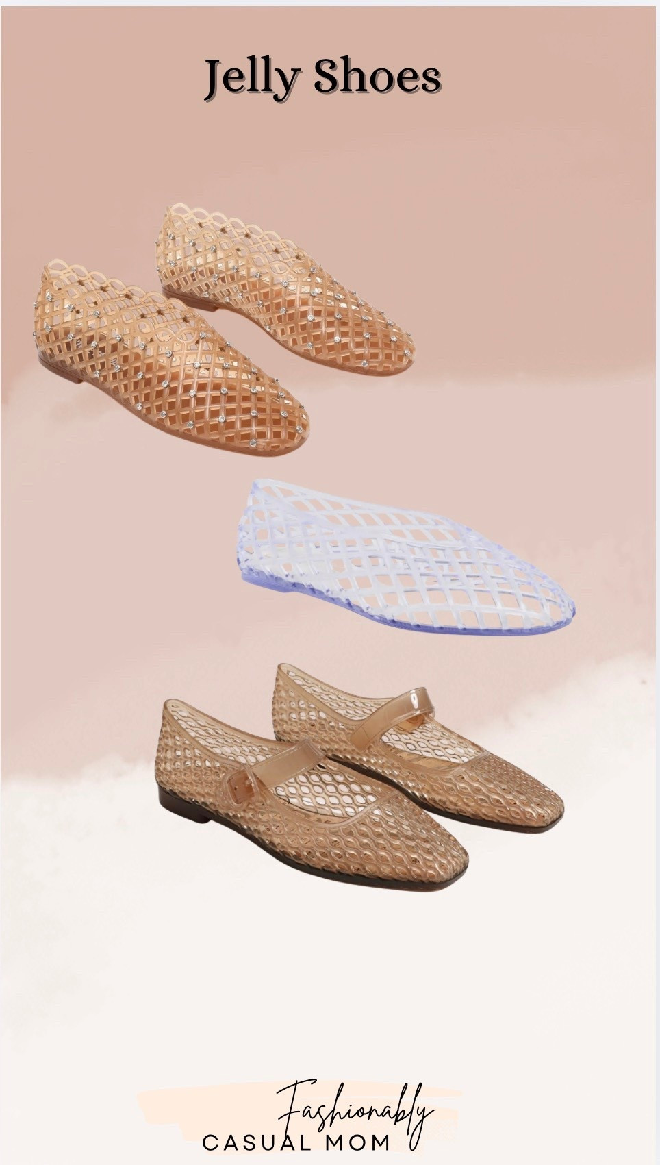 Jelly shoes
Mary Jane flats
Sparkly jelly shoes


#LTKgrwm #LTKootd #LTKActive