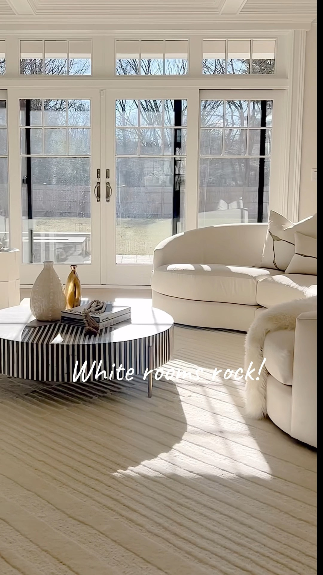 White room design is all about creating a bright, airy, and relaxing space. We use white as the base and add some cool details and textures to make it feel more interesting and cozy💕

#LTKWatchNow #LTKHome #LTKStyleTip