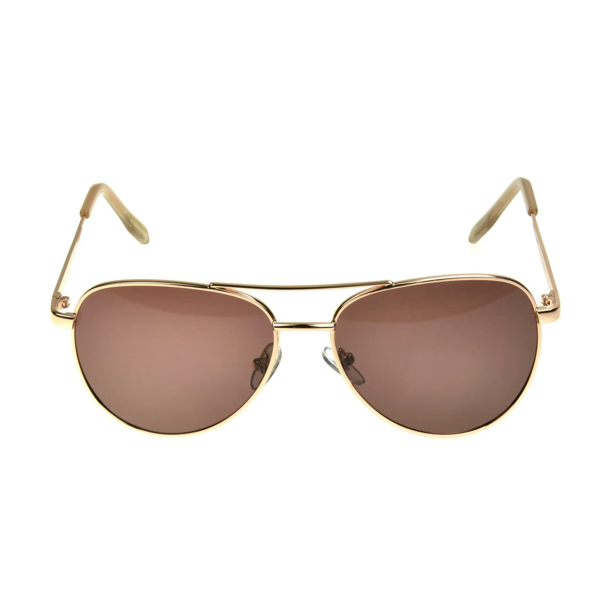 Foster Grant Women's Rose Gold Aviator Sunglasses K01 | Walmart (US)