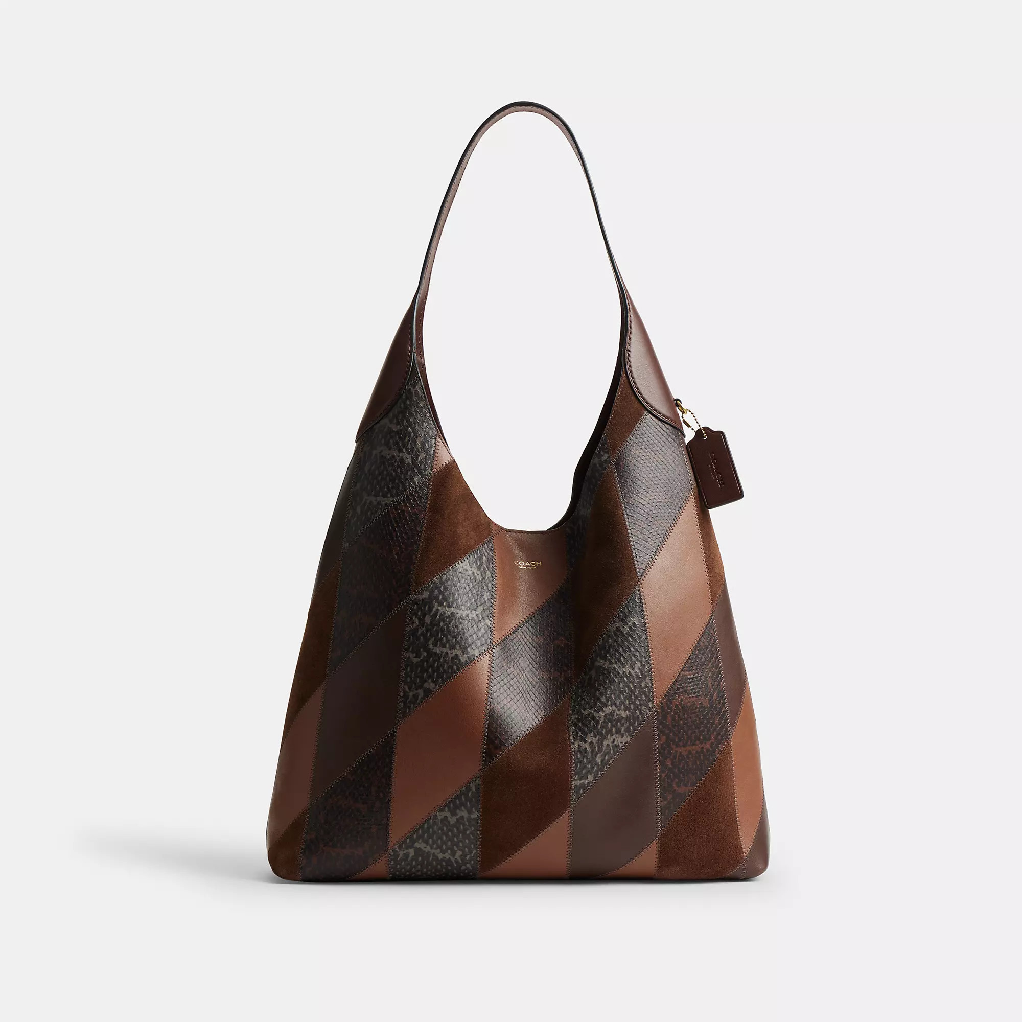 Brooklyn Shoulder Bag 39 With Snakeskin Patchwork | Coach (US)