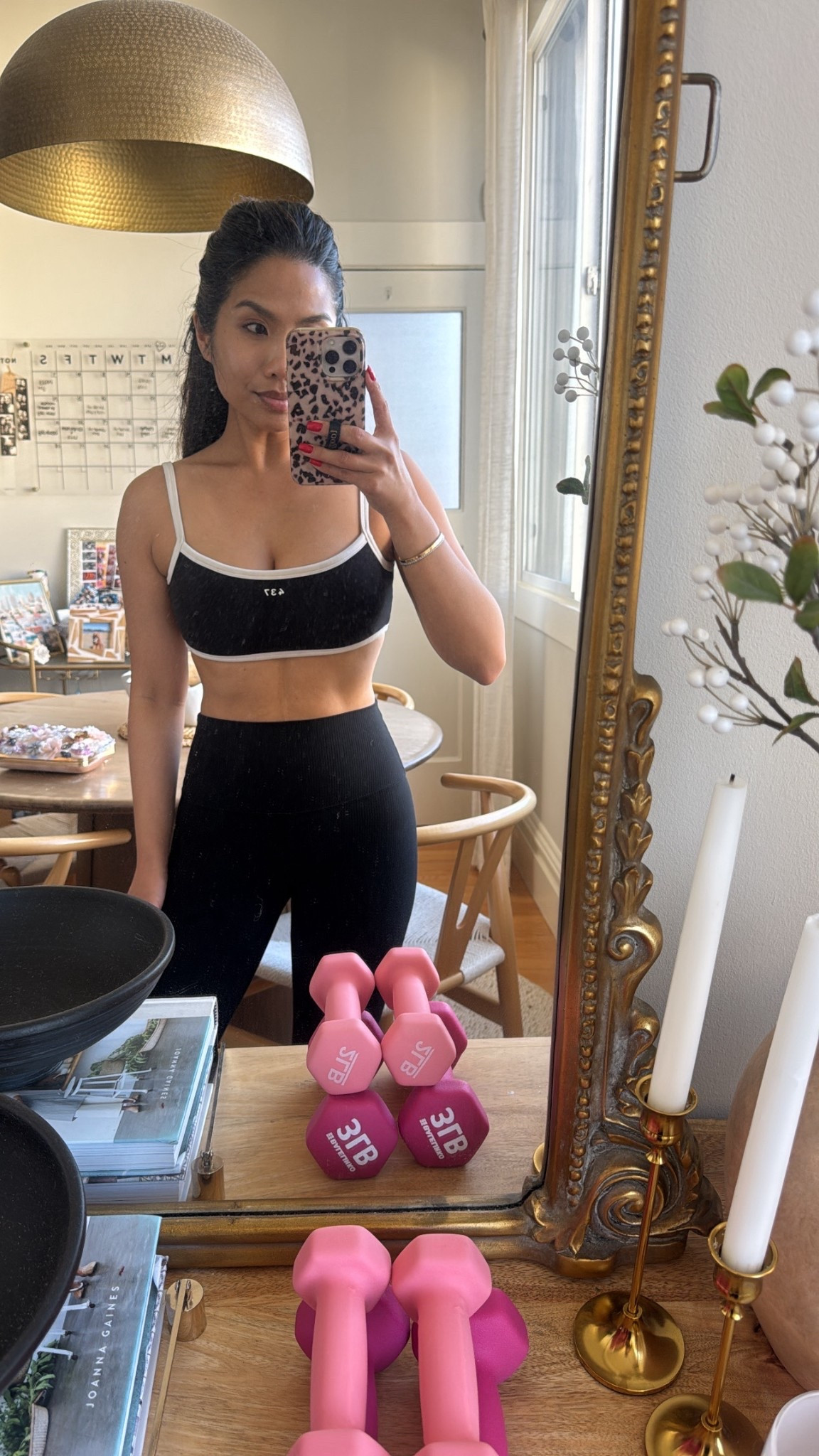 Workout outfit! 

Sizing;
Bra - tts, small
Leggings - tts, 4 (I have the ribbed but limited sizes left also linked regular black) 

#LTKPetite #LTKSaleAlert