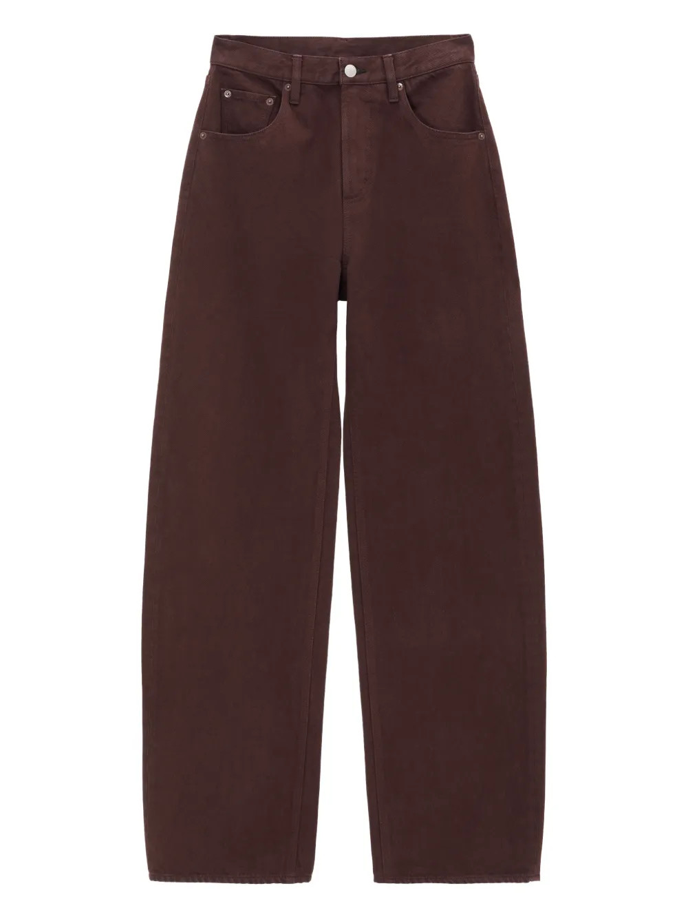Hey Joanie Slope Curve Five Pockets Jeans | Brown | FARFETCH | Farfetch Global