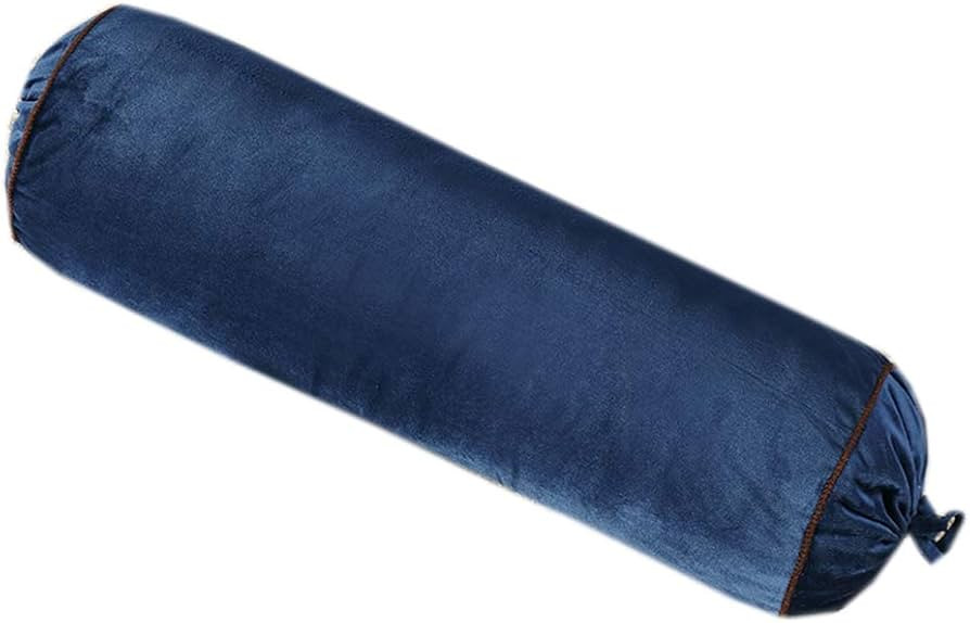 Soft Velvet Candy Round Roll Pillow Long Cervical Bolster Pillow Cylinder Bolster Neck Pillow Rou... | Amazon (US)