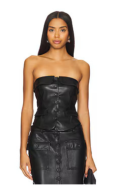 HEARTLOOM Fern Top in Black from Revolve.com | Revolve Clothing (Global)