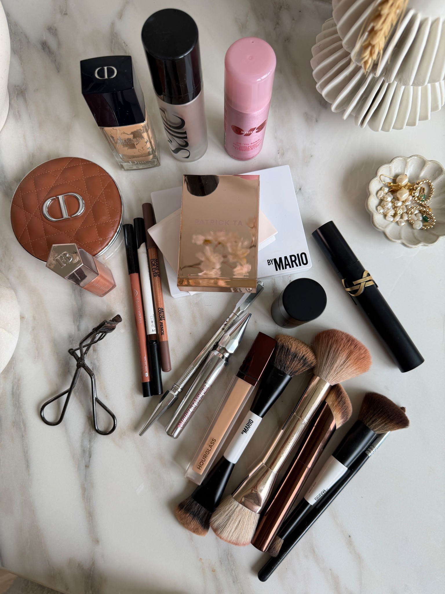 This is everything I used for my holiday gala makeup! Get up to 20% off and 30% off Sephora collection with code: EVERYTHING ✨ @sephora #sephorapartner #sephorahaul 
All Sephora Collection 30% off: 10/31 - 11/10
Rouge members 20% off: 10/31 - 11/10
VIBs 15% off: 11/4 - 11/10
Insiders 10% off: 11/4 - 11/10
Promotion Code: Use code EVERYTHING to shop! 

Saie Beauty glowy super gel: Sunglow 
Dior forever glow: 3N
Benefit brow wax: 3.75
Hourglass concealer: Siena
Mario Ethereal Eyes Palette: Nature
Mario eyeliner pencil: the perfect brown 
YSL mascara: brown 
Westman Atelier contour stick: Truffle 
Patrick Ta double take blush duo: Not too Much 
Sephora lip pencil: 08 perfect beige 
Fenty Beauty Gloss Bomb: Champ Stamp Fantasy
O/S setting spray 

Hair: 
Shark hair styler
Nutrafol women’s balance 45+ 
Nutrafol Shampoo + conditioner for thinning hair 
Living Proof Triple Bond complex (game changer) 
Fable and Mane HoliRoots pre-wash scalp and hair treatment 
K18 (two or three washes after bleaching hair)




#LTKSaleAlert #LTKGiftGuide #LTKBeauty