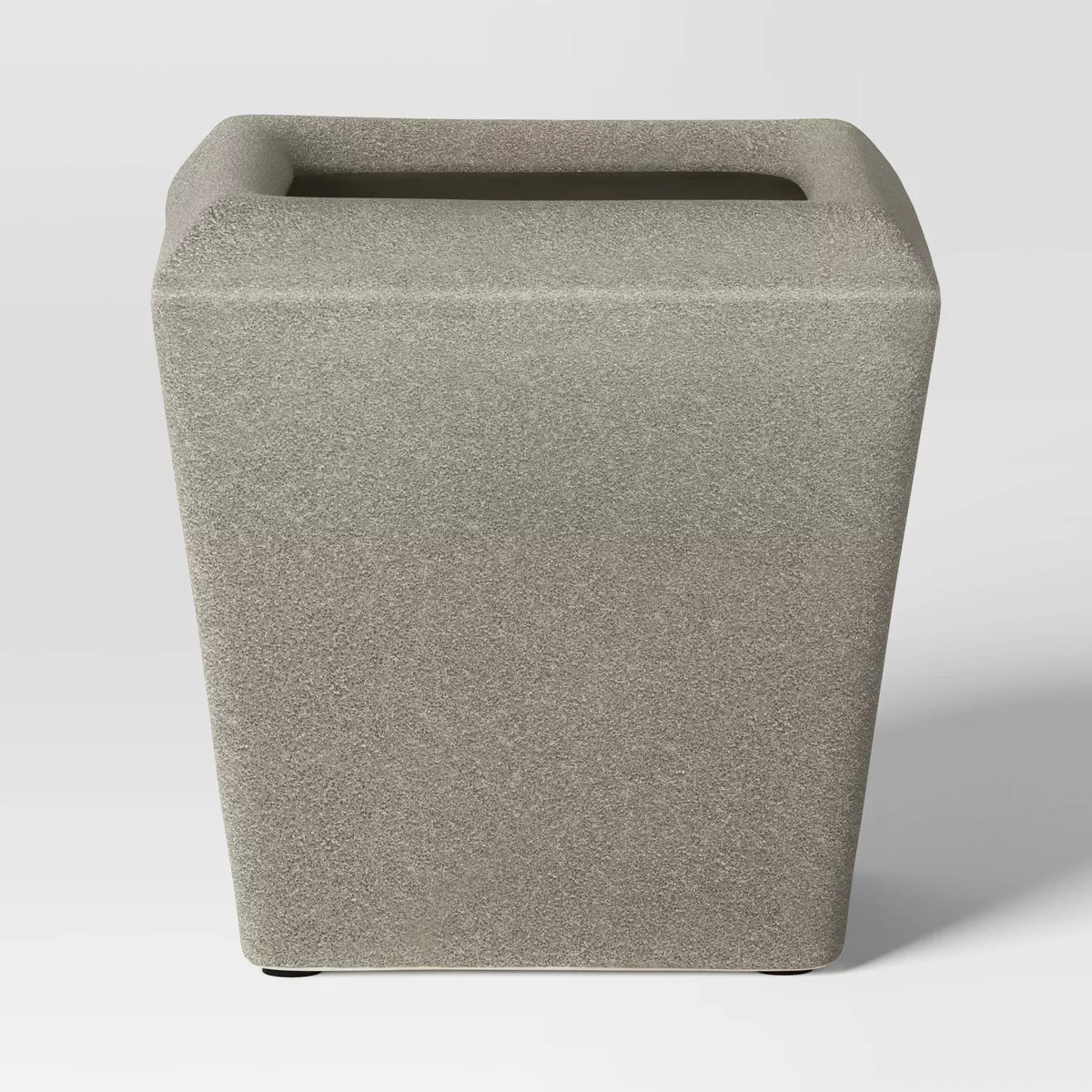 Square Ceramic Indoor Outdoor Planter Pot Charcoal Gray - Threshold™ designed with Studio McGee | Target