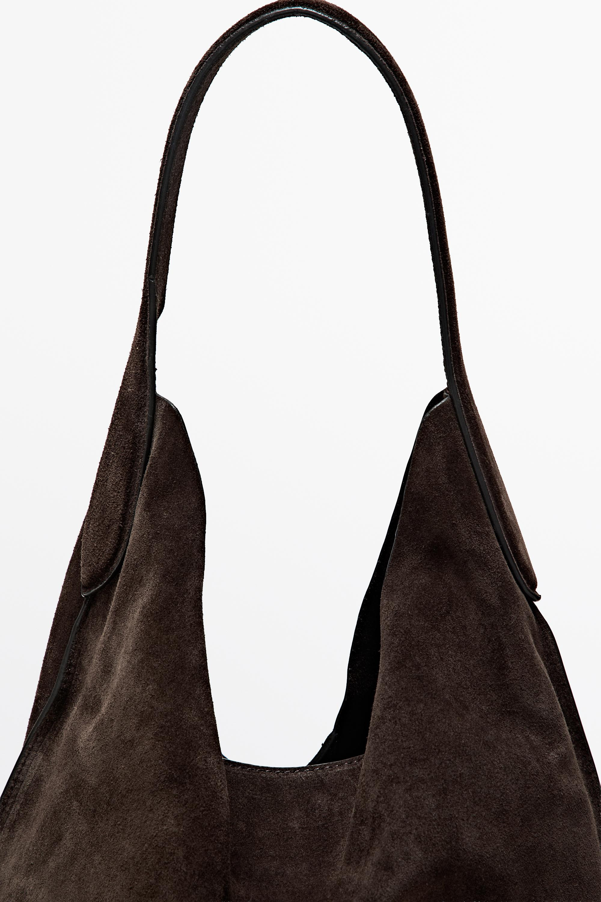 Mini-Tasche aus Rauleder | Massimo Dutti DE