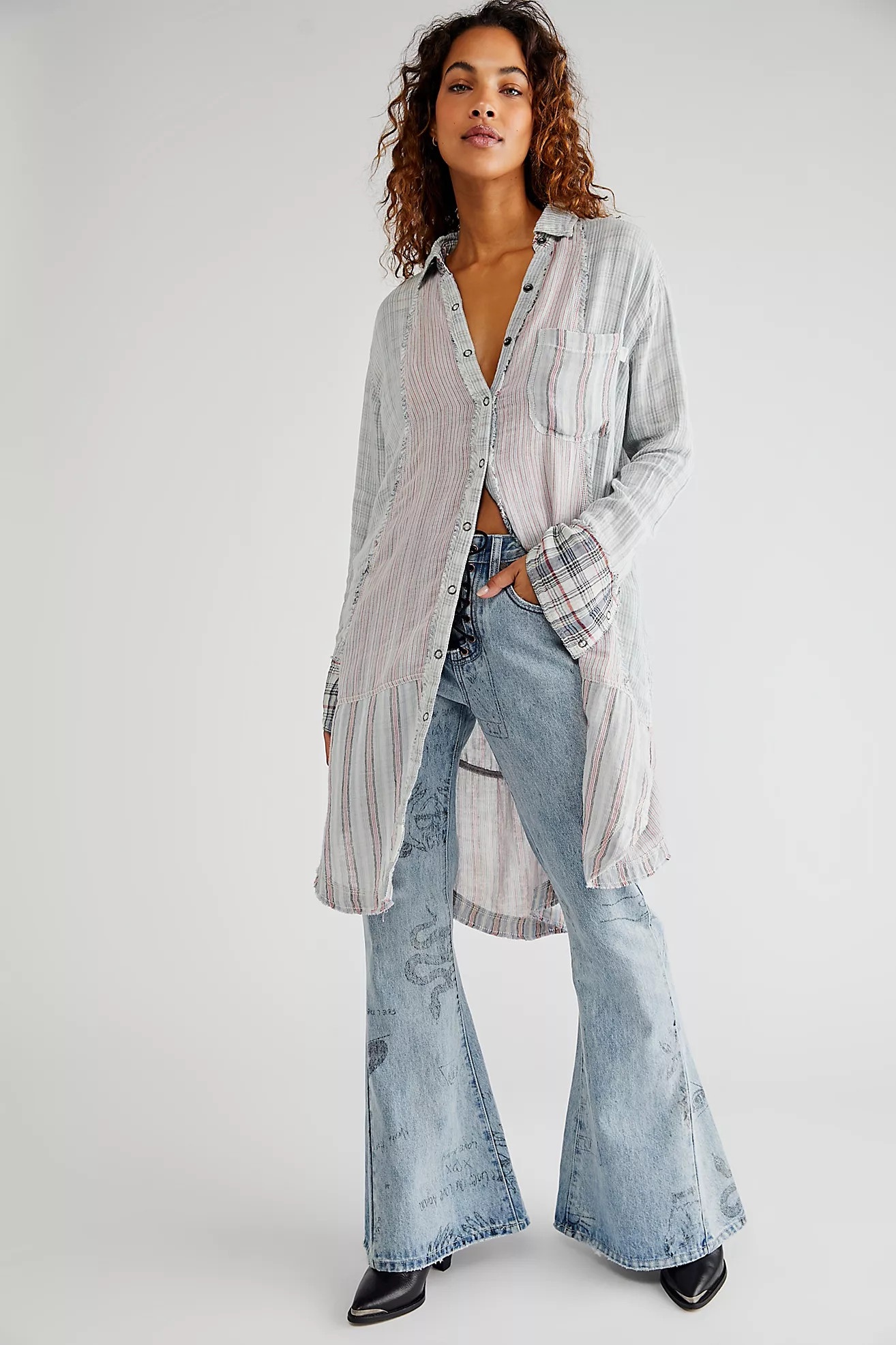 Not Your Pops Mixed Top | Free People (Global - UK&FR Excluded)