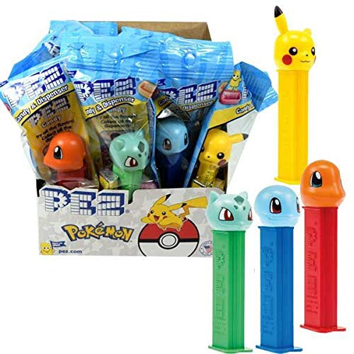 EPROSMIN PEZ Candy Pokémon Dispenser, 12 Count Display Pack | Amazon (US)