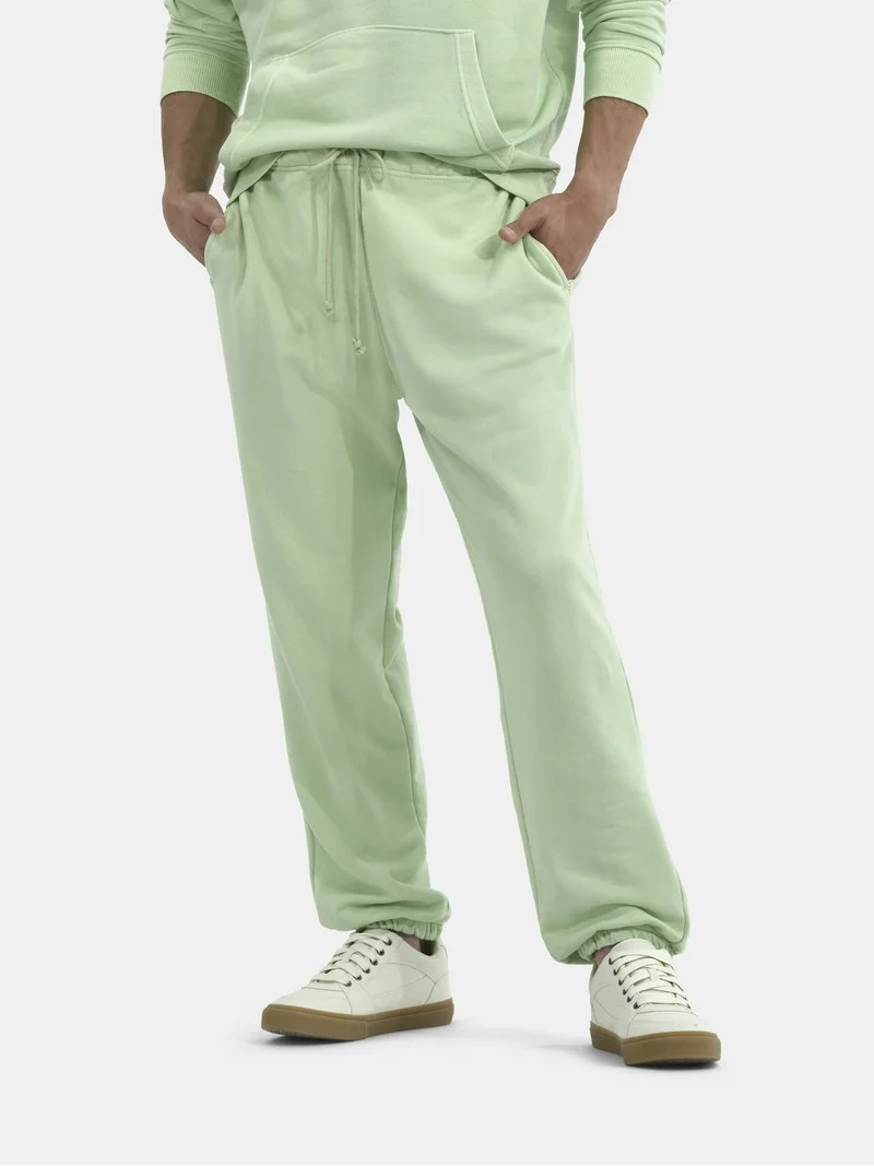 No Boundaries All Gender Soft Fleece Jogger Pants, 30" Inseam, Men's and Big Men's | Walmart (US)