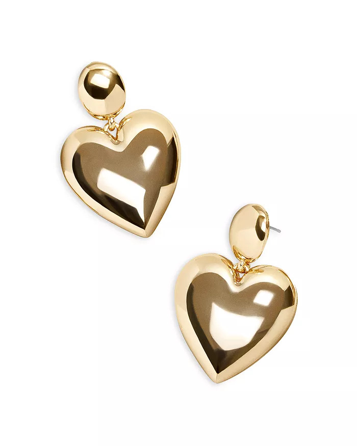 Sheri Polished Heart Drop Earrings | Bloomingdale's (US)