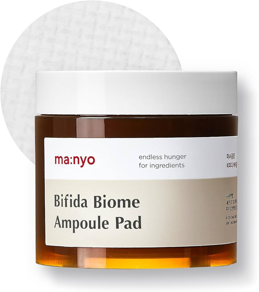 ma:nyo Bifida Biome Ampoule Pad Korean Skin Care 70 Pads | Amazon (US)