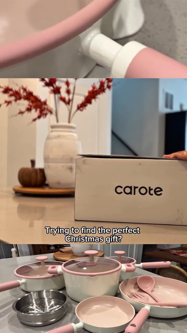 ✨ Cook beautifully, clean easily ✨
The Verona Collection from @carote.us brings together timeless design and everyday function — with a ceramic nonstick surface that makes cooking (and cleaning) effortless. 🍳

Use my code 347MOMLU for a special discount! 💕

#carote #carotecookware #VeronaCollection #KitchenFinds #NonstickCookware #HomeCooking #AmazonFinds #christmasgiftideas