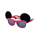 Officially Licensed Lil' Characters Mickey Glasses Sun-Staches, Black, Red, Beige, 8" | Amazon (US)