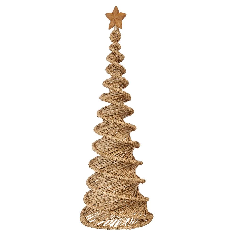 Hand Woven Spiral Cone Tree | Megan Molten