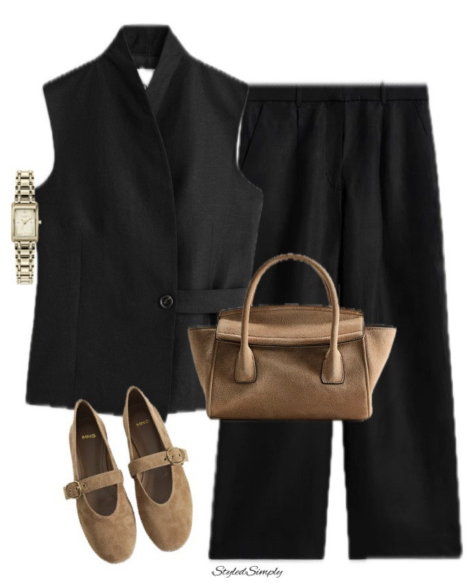 Workwear outfit planner with flats

#LTKuk #LTKspring #LTKworkwear