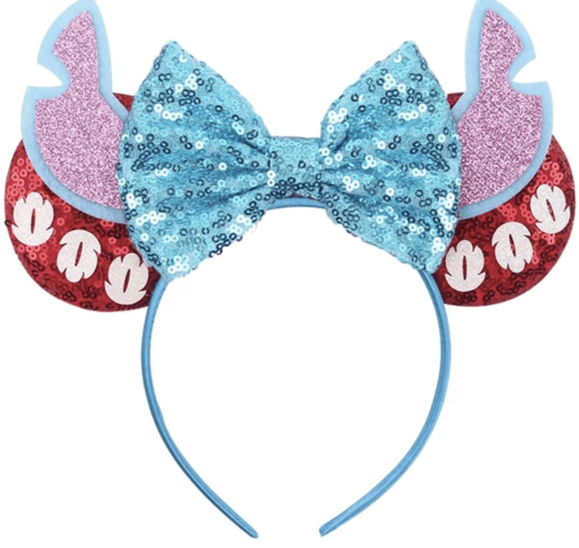 Gifts by RD Lilo and Stitch Inspired Minnie Ears, Blue Mickey Ears, Blue Ears, Lilo and Stitch Mi... | Walmart (US)