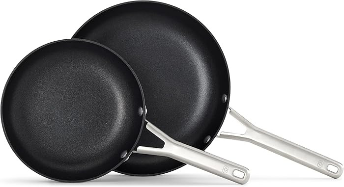 Calphalon® Hard-Anodized Nonstick 8" and 10" Frying Pan Set | Amazon (US)