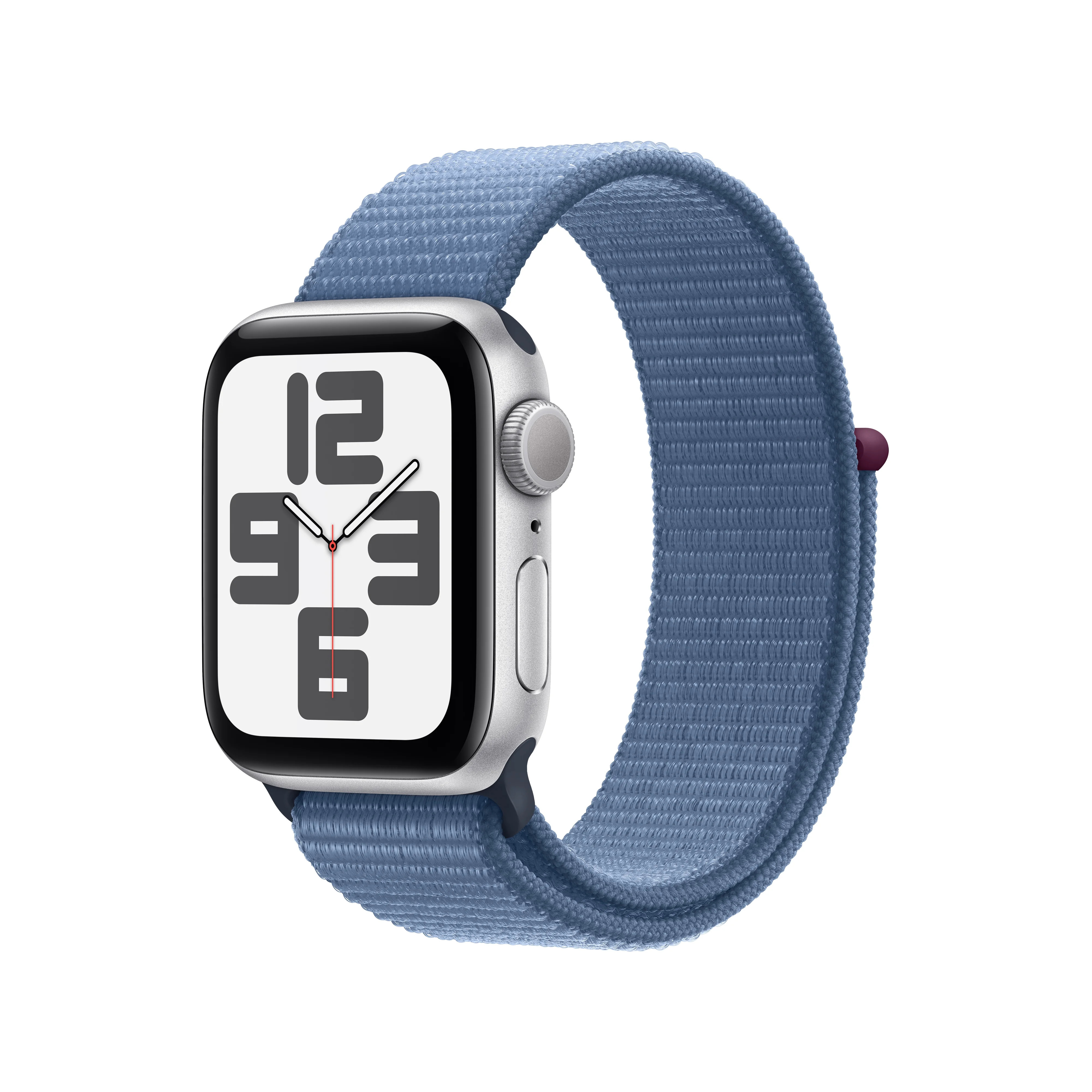 Apple Watch SE (2nd Gen) GPS 40mm Silver Aluminum Case with Winter Blue Sport Loop. Fitness & Sle... | Walmart (US)