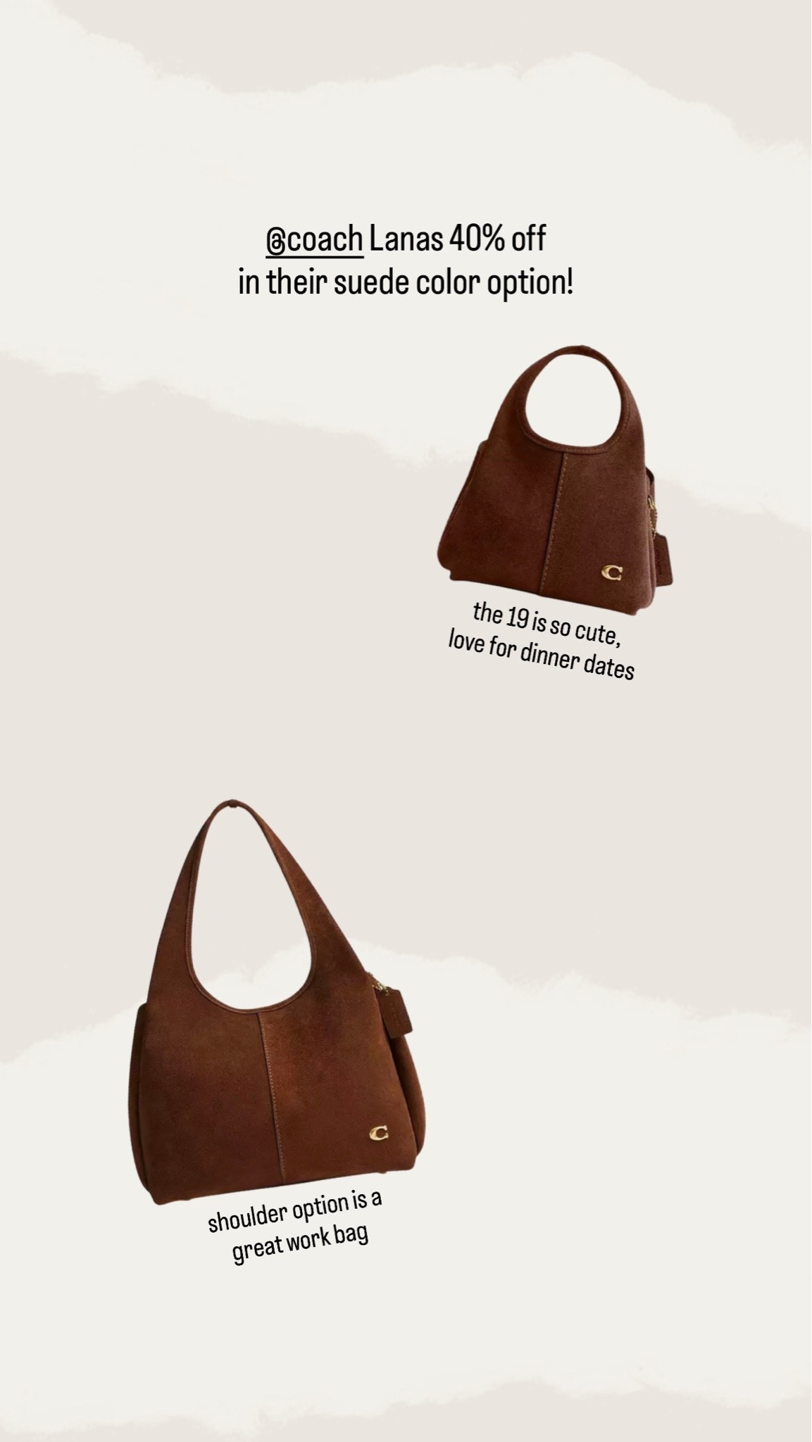 Coach Lana handbags on sale!

#LTKSeasonal #LTKSaleAlert
