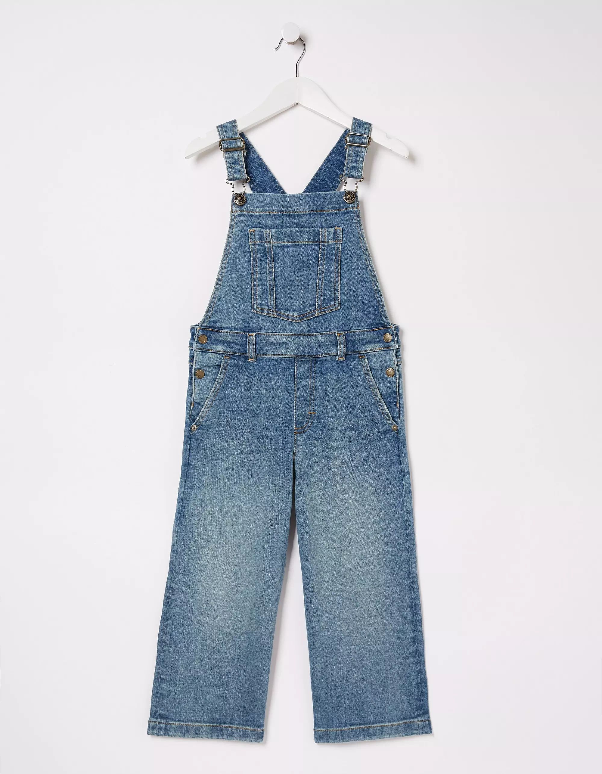 Wide Leg Dungarees | Fat Face (UK&IE)