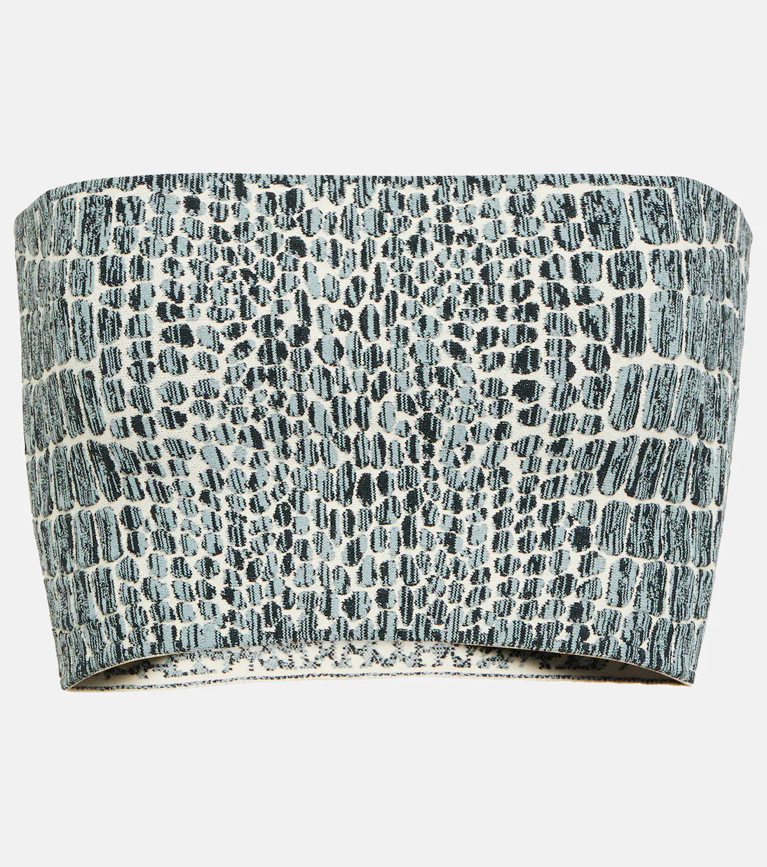 Croc-effect bandeau top | Mytheresa (US/CA)