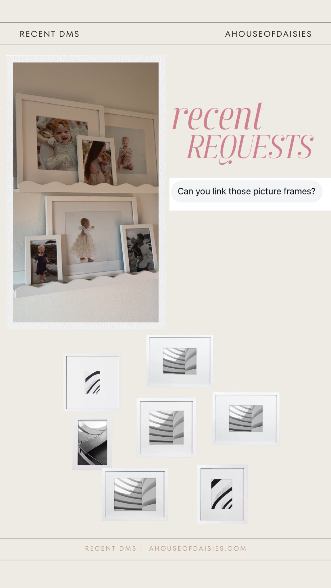 White frames, picture frames, target home decor 

#LTKStyleTip #LTKFindsUnder50 #LTKHome