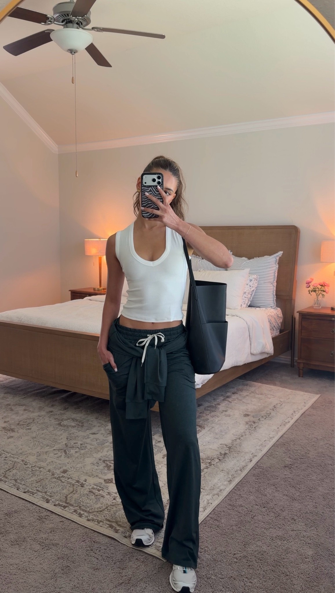 My workout staples from @Vuori US absolutely love this color for fall too! #vuoripartner (wearing small in the pants + zip up, XS in the top)

#LTKootd #LTKActive
