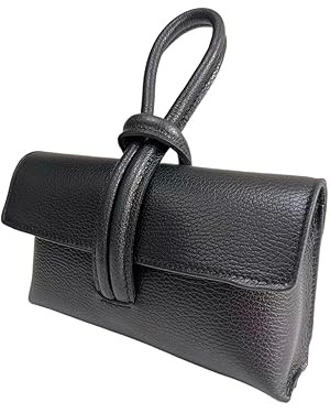 LeahWard Women's Leather Clutch Bag With Loop Handle, Cross Body Bag For Women | Amazon (UK)