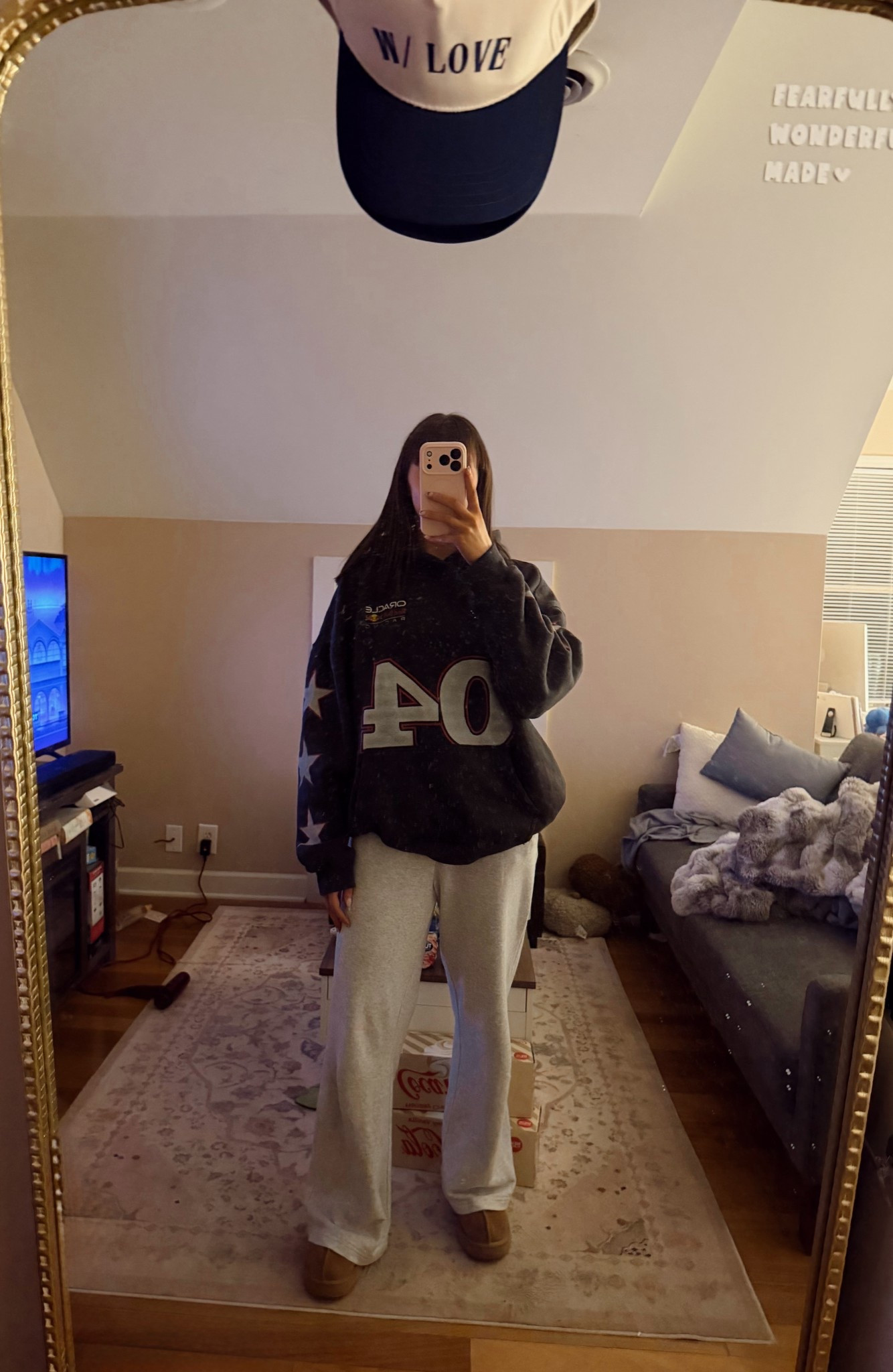 Top: xl 
Pants: s


#LTKHoliday #LTKGiftGuide #LTKCyberWeek