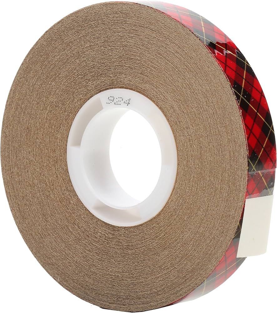 3M Scotch 924 ATG Tape: 1/2 in. x 36 yds. (Clear Adhesive on Tan Liner) | Amazon (US)