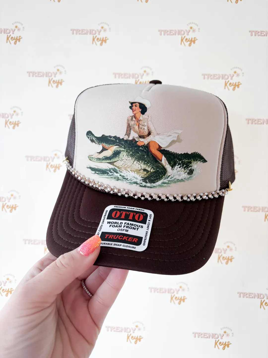 Gator Girl Trucker Hat - Etsy | Etsy (Global)