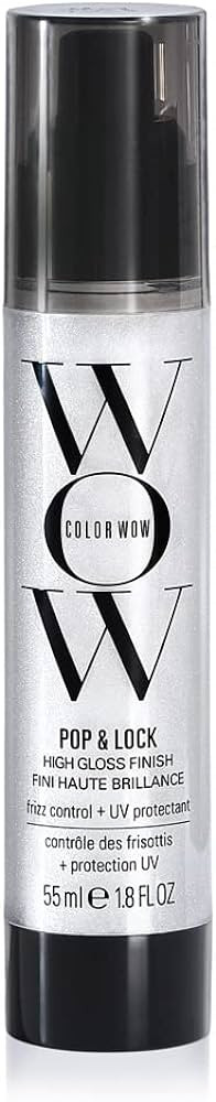 COLOR WOW Pop + Lock High Gloss Finish – Frizz Control Serum | Prevent Color Fade, Seal Split E... | Amazon (US)