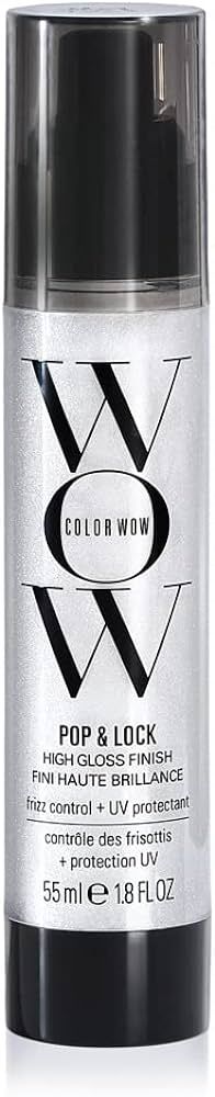COLOR WOW Pop + Lock Frizz Control Serum: Prevent Color Fade, Seal Split Ends, and Add Gloss - Ge... | Amazon (US)