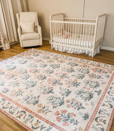 The prettiest rug for a nursery or toddler girl room 🌸

#LTKhome #LTKbaby #LTKkids
