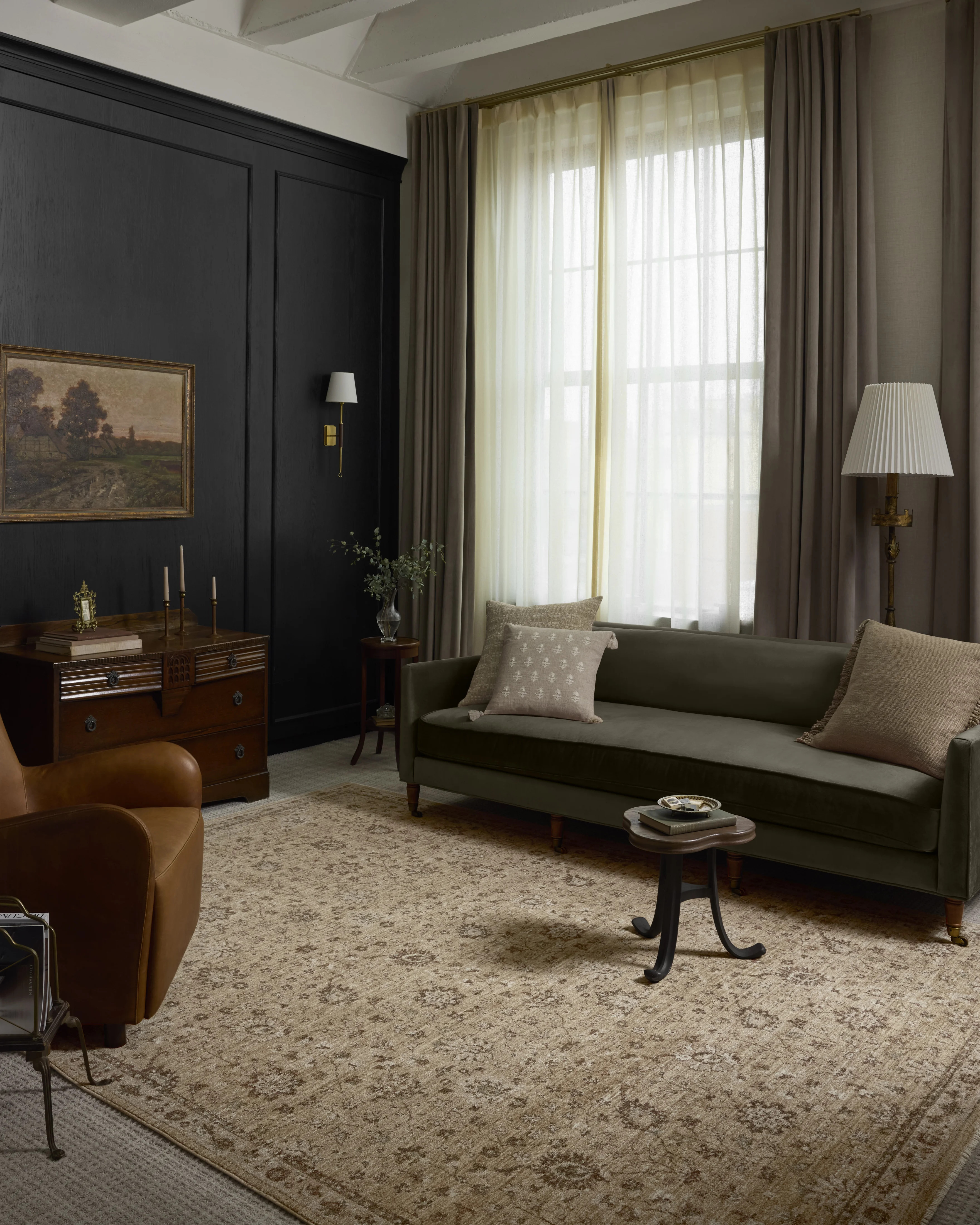 Magnolia Home by Joanna Gaines x Loloi Storrie Wheat / Earth Area Rug | Wayfair | Wayfair North America