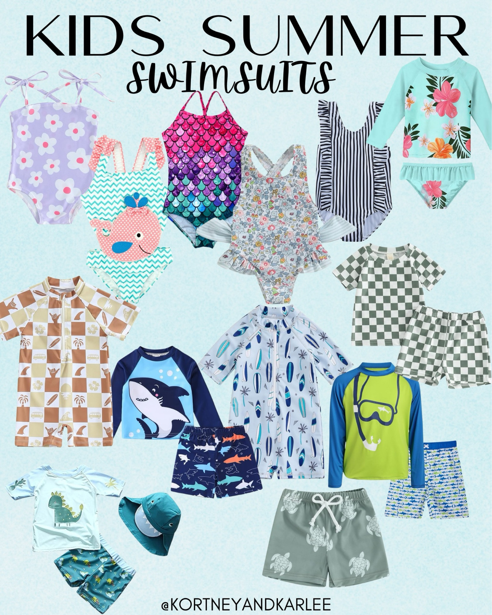 Kids Summer Swimsuits!

Kortney and Karlee | #kortneyandkarlee 

#LTKfindsunder50 #LTKswim #LTKtravel