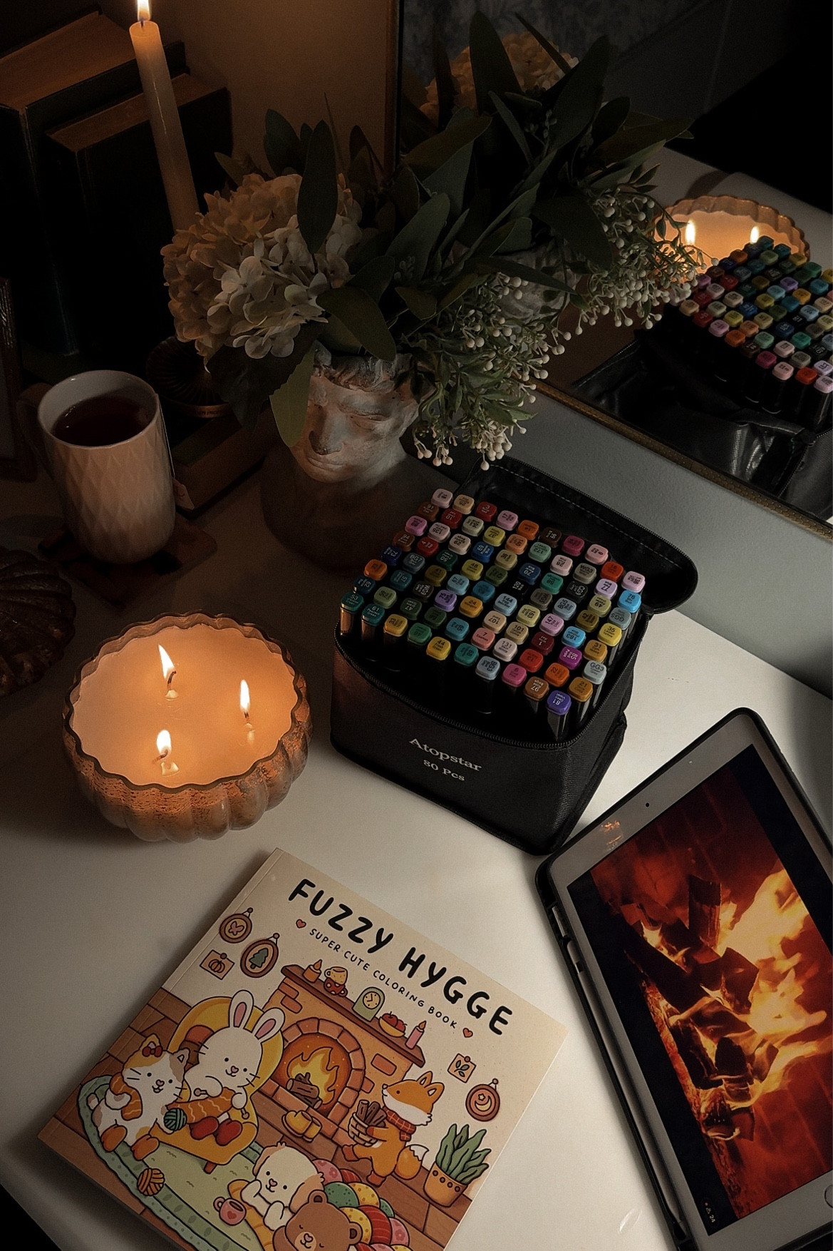 Colouring books for fall #cozyhobby #cozycolouringbook 🧶🍂🎃 

#LTKSeasonal