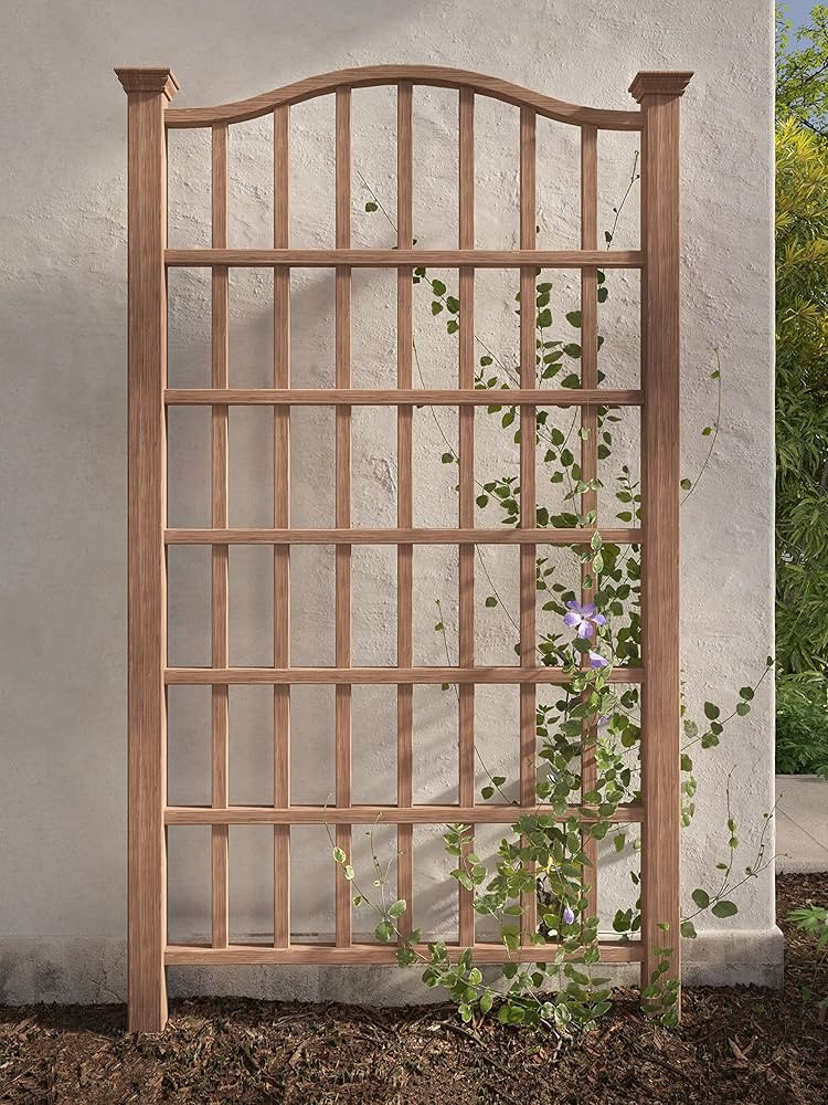 Concord 54"W x 90"H Composite Vinyl Trellis | Amazon (US)