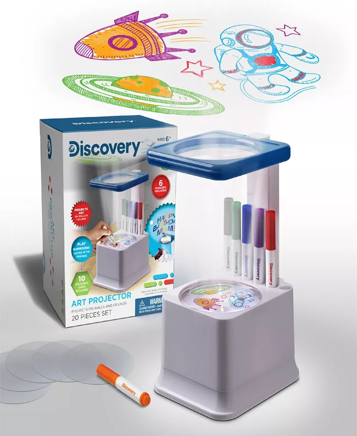 Discovery Kids Art Projector Drawing Surface for Coloring - Macy's | Macy's
