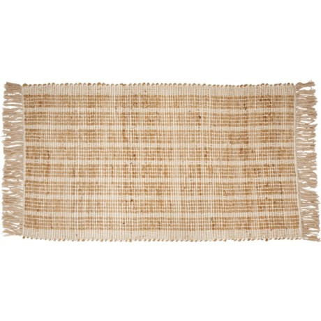 Urban86 Handmade Jute-Cotton Indoor Rug - 33x57”, Natural | Sierra
