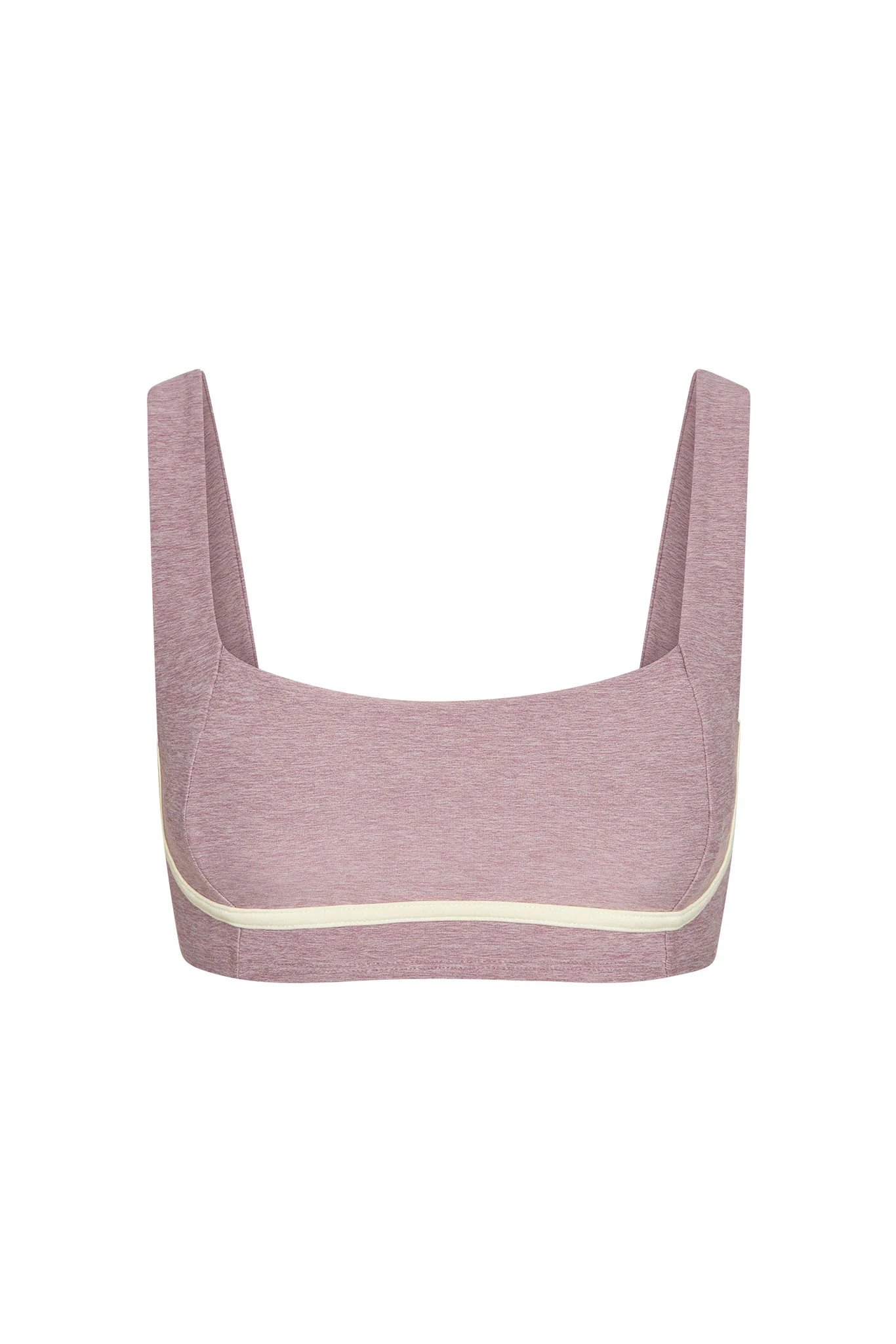 Zion Bra - Heather Mauve/Ivory | Monday Swimwear