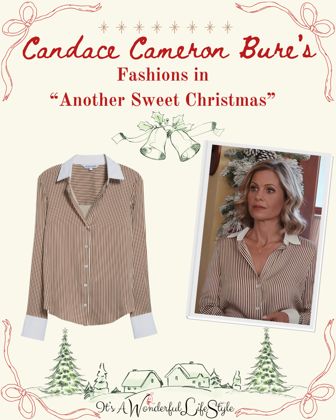 Shop Candace Cameron Bure’s classic look from “Another Sweet Christmas” — the sweetest styles of the season! 

 #LTKHoliday #LTKSeasonal #LTKFindsUnder100